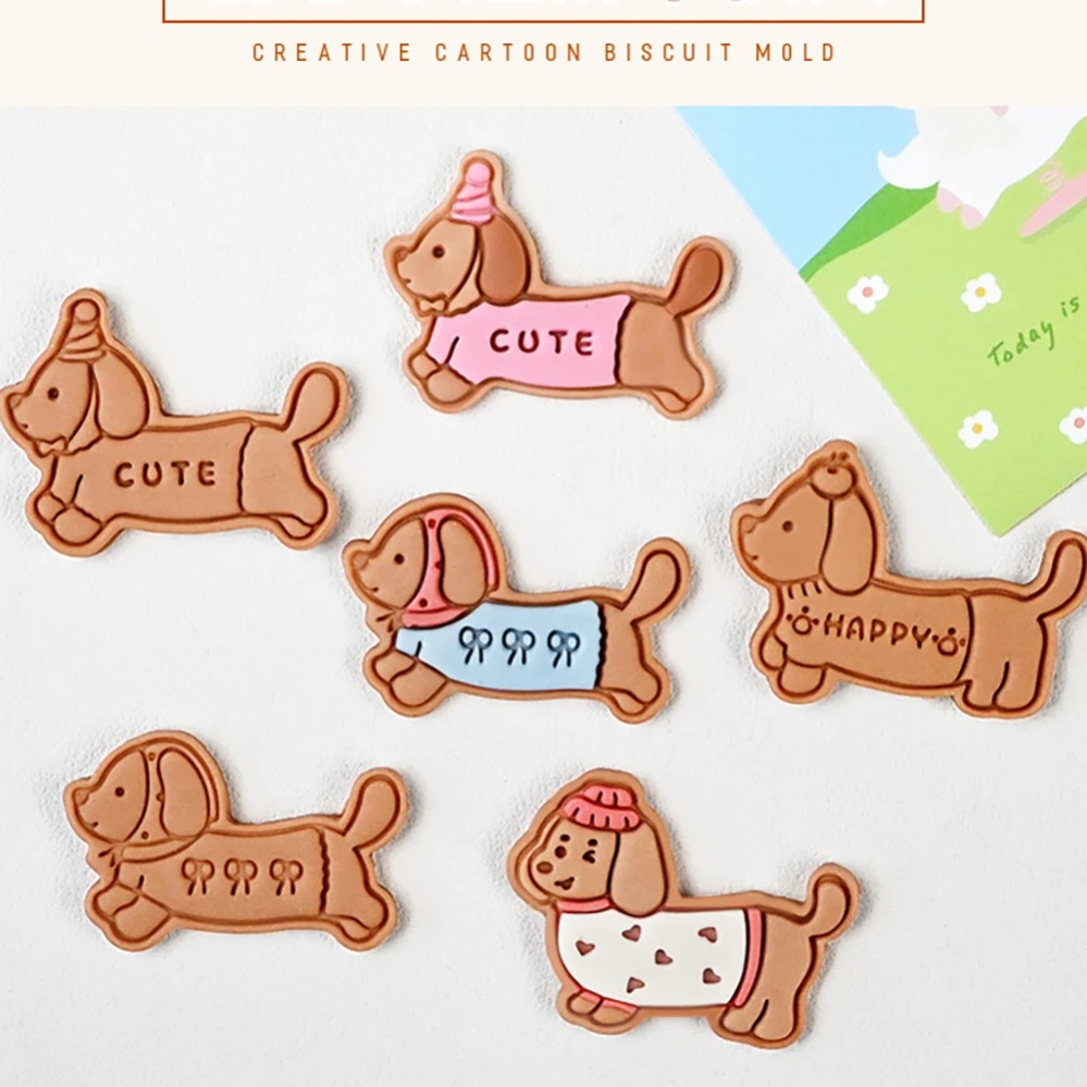 Commercial Kitchen Equipment List - Cookie Mold Stamp Cartoon Sausage Dog