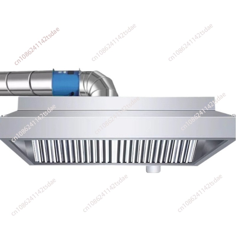 Commercial Kitchen Hood - Commercial Stainless Steel Range Hood, Large