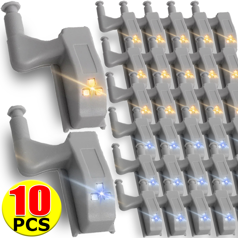 Commercial Kitchen Lights - 1/10pcs LED Inner Hinge Lamps Universal