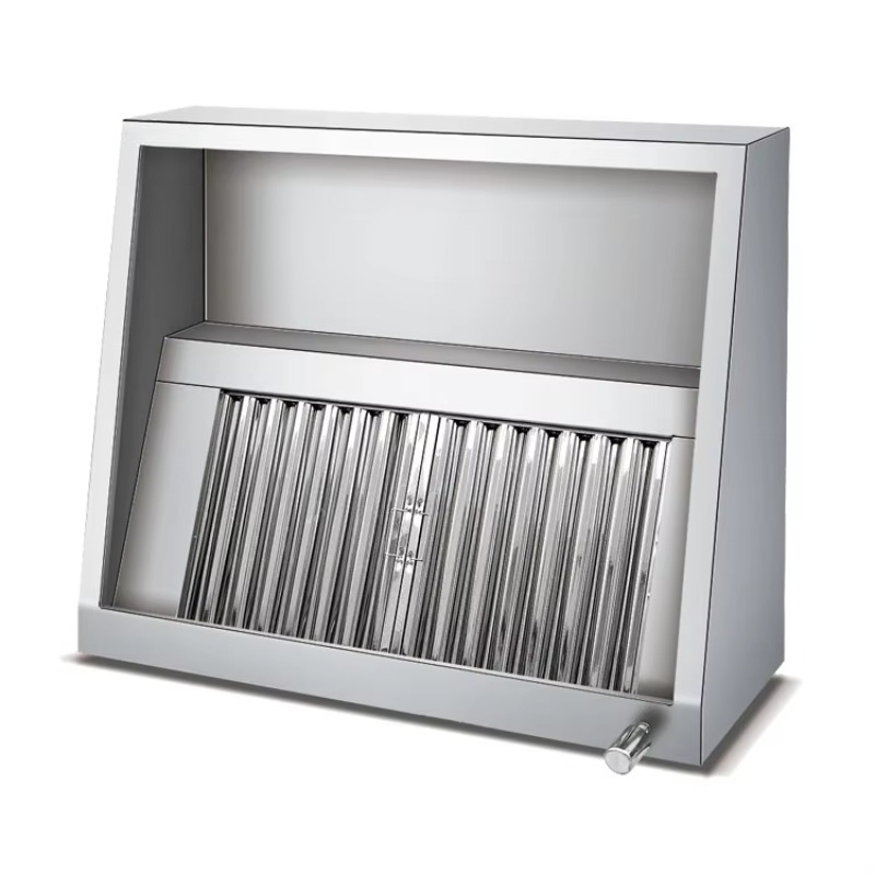 Commercial Kitchen Hood - Commercial Stainless Steel Kitchen Exhaust Range