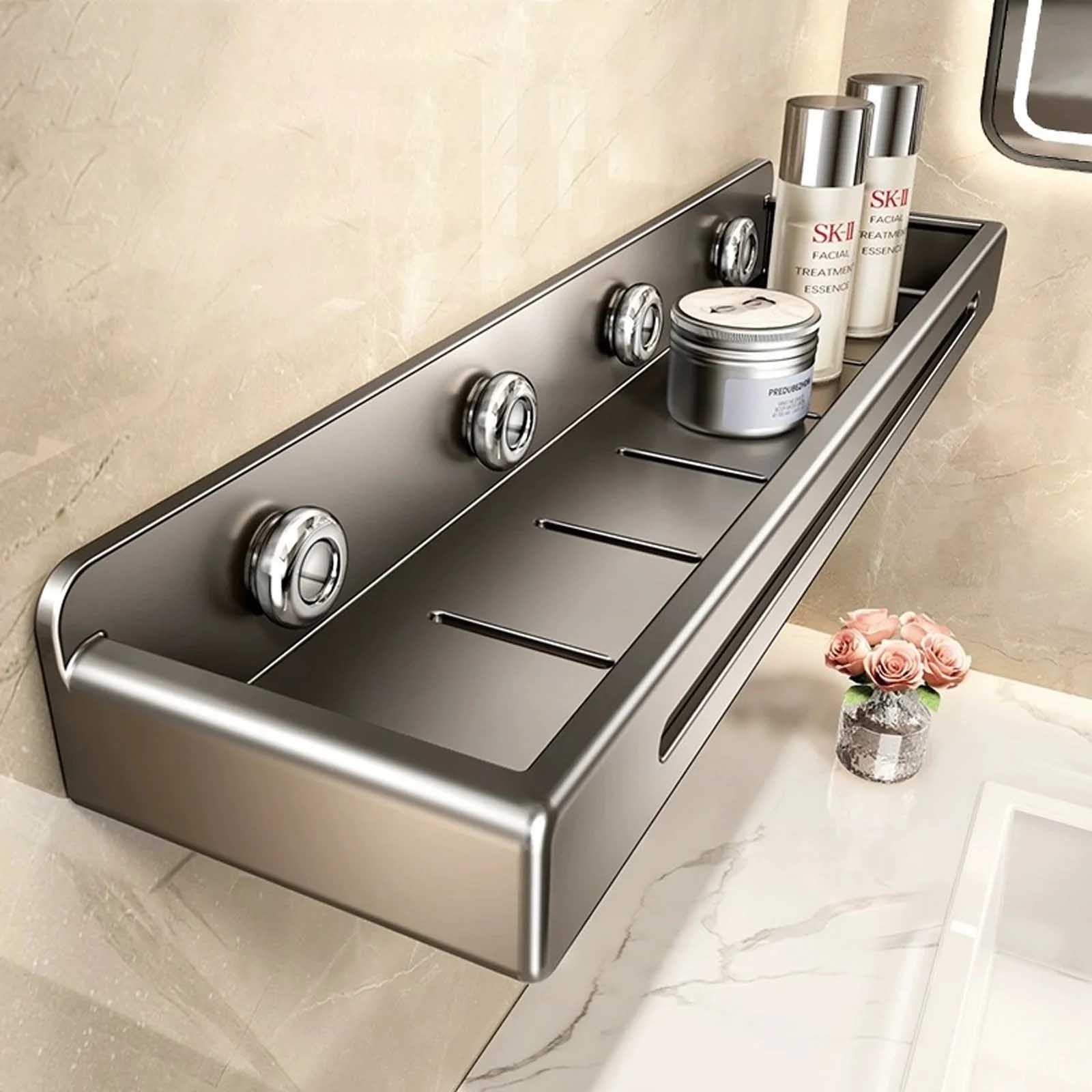 Commercial Kitchen Wall Shelves - Wall Mount Bathroom Rack Bathroom Shelf