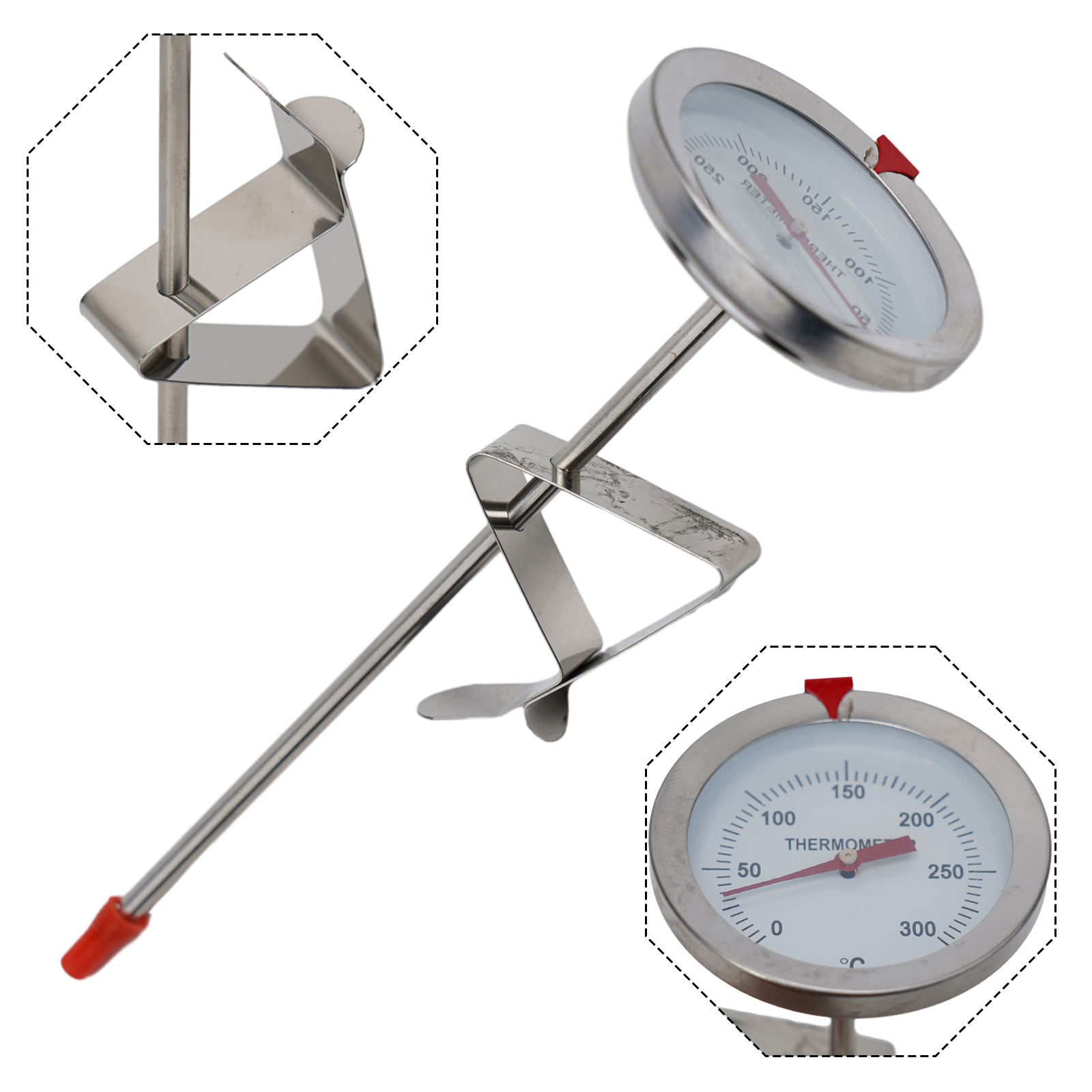 Commercial Kitchen Equipment List - Stainless Steel Probe Thermometer Kitchen Tools