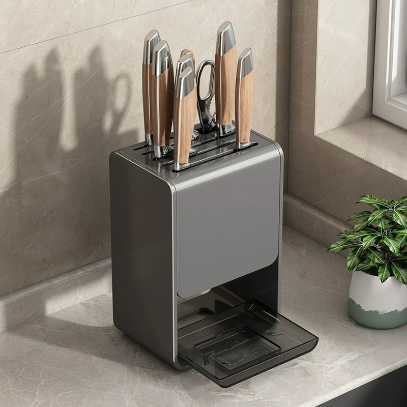 Commercial Kitchen Wall Shelves - Carbon Steel Wall Mounted Knife Holder