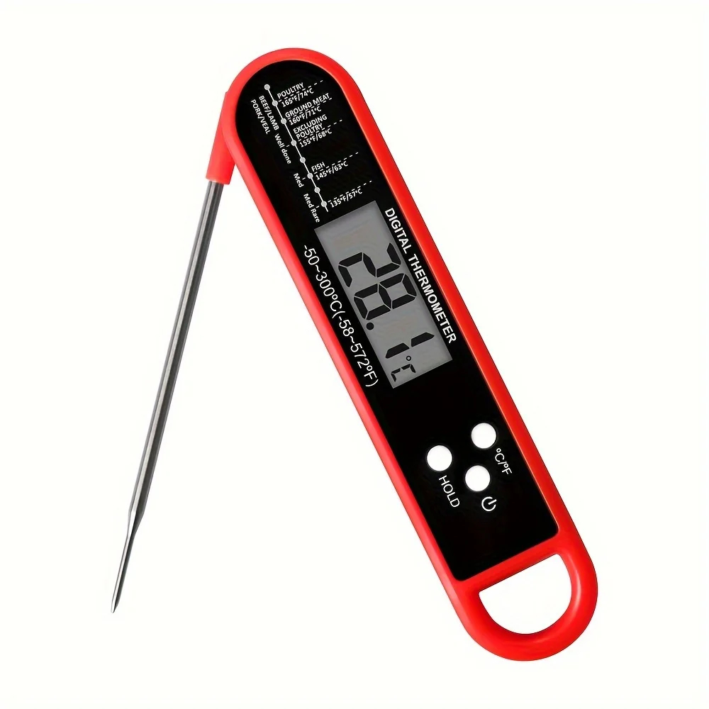Commercial Kitchen Grill - Professional Meat Thermometer Digital, Instant Read