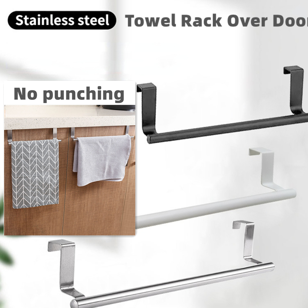 Commercial Kitchen Wall Shelves - 1/2Pcs Towel Rack Over Door Towel