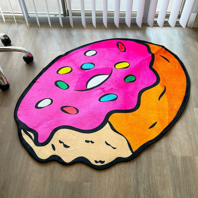 Donut Making Machine - VIKAMA Donut Rug Noise-Reducing, Washable Entrance