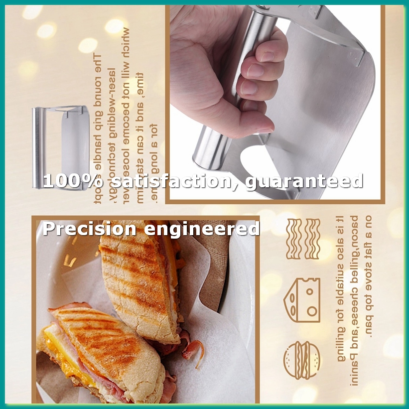 Commercial Kitchen Grill - Kitchen Stainless Steel Steak Weight/Bacon with