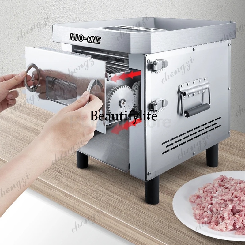 Meat Grinder Electric - Commercial/Home Electric Meat Slicer Automatic Slicer