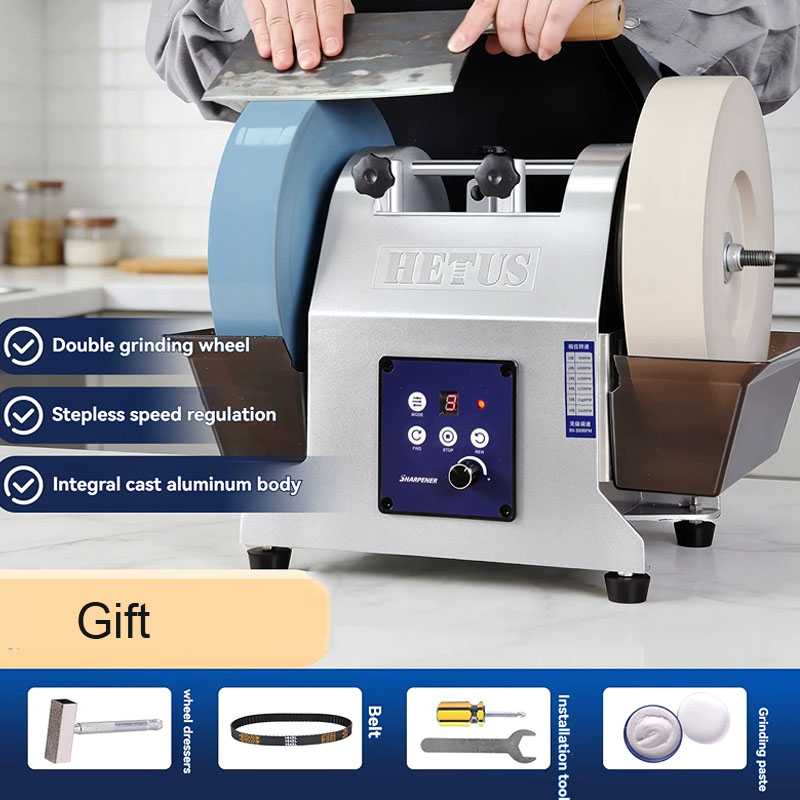 10 inch Dual Wheel Electric Kn - Commercial Kitchen Knife Sharpener ulasan dan harga