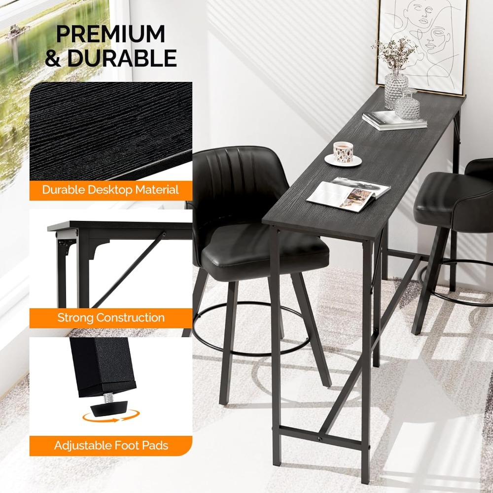 71 Inch High Top Bar Table, Wo - Commercial Kitchen Counter ulasan dan harga