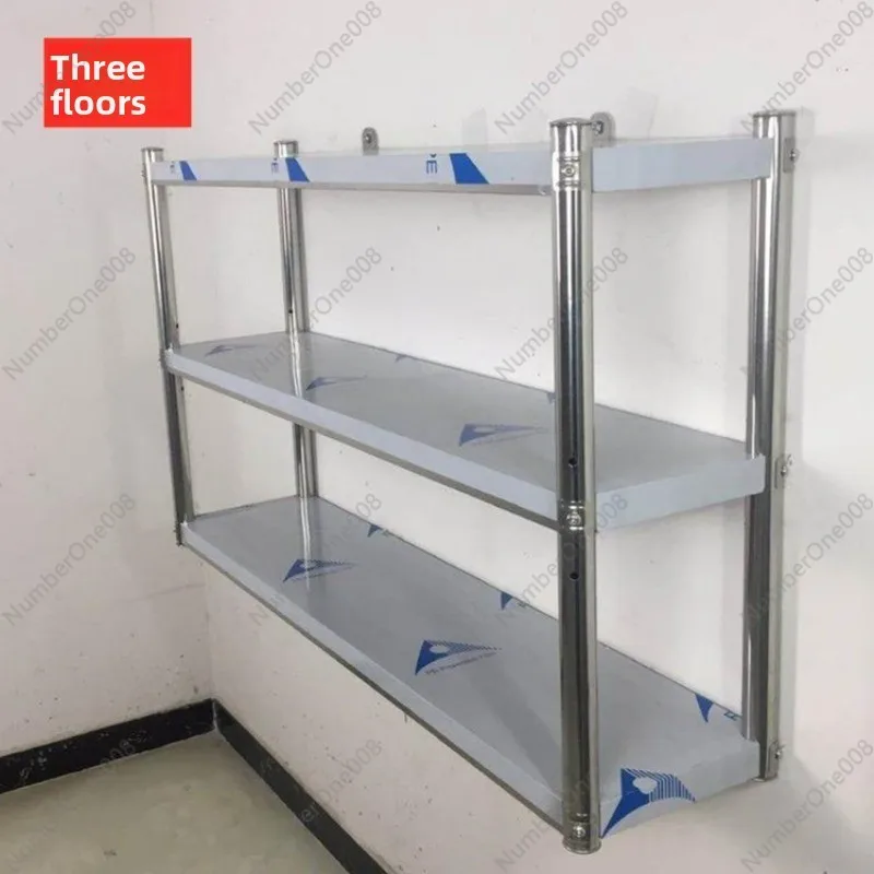 Stainless Steel Wall Shelf 3-T - Commercial Kitchen Hardware ulasan dan harga