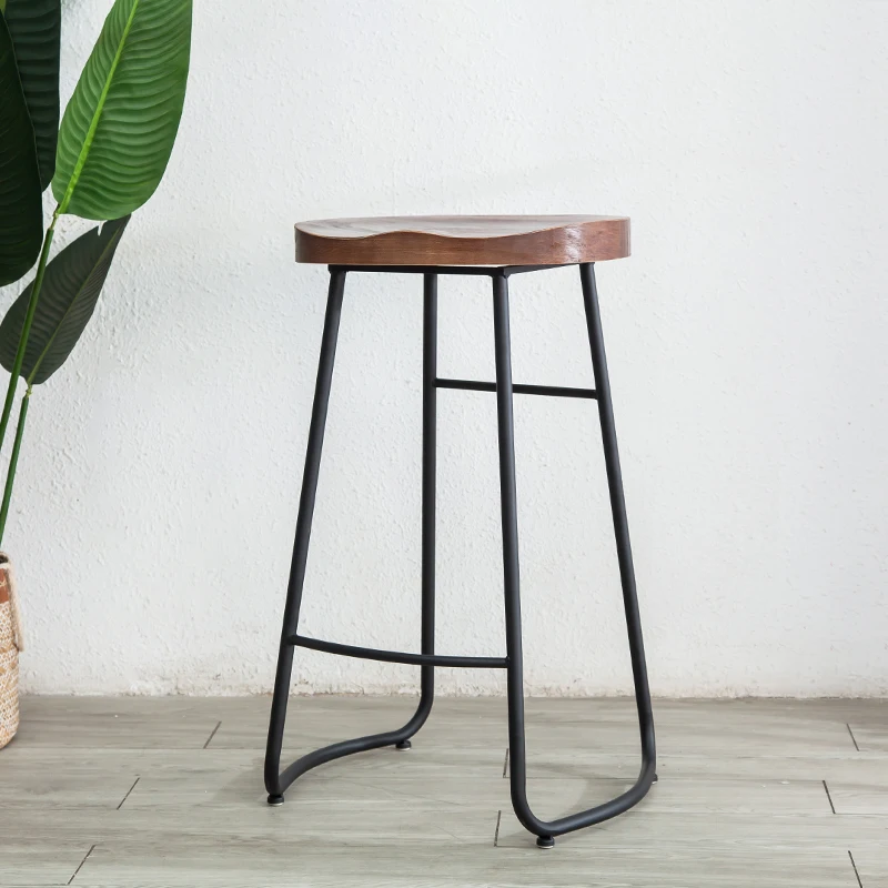 Simple Modern Iron Bar Chairs, - Commercial Kitchen Counter ulasan dan harga