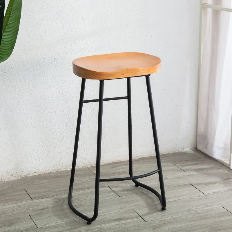 Simple Modern Iron Bar Chairs, - Commercial Kitchen Counter ulasan dan harga