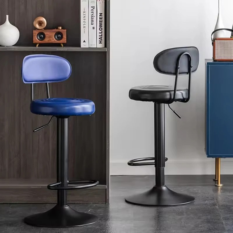 Bar Chairs Swivel Metal Nordic - Commercial Kitchen Counter ulasan dan harga