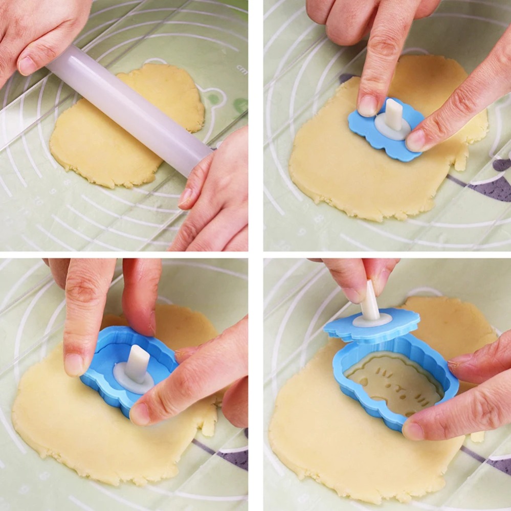 Cookie Mold Stamp Cartoon Saus - Commercial Kitchen Equipment List ulasan dan harga