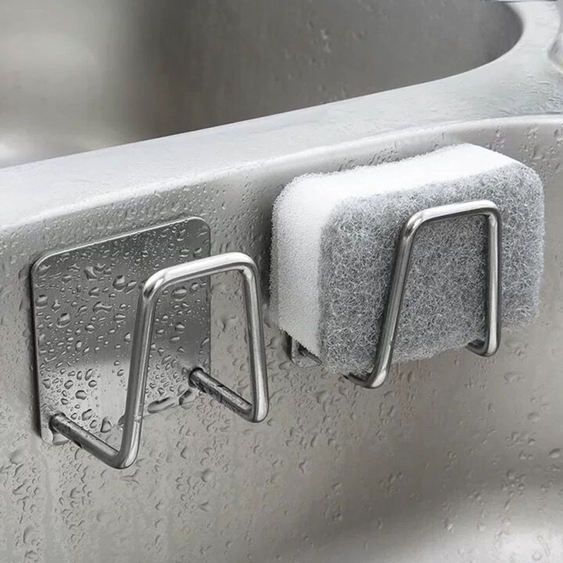 Kitchen Sponge Holder Sink Dra - Commercial Kitchen Wall Shelves ulasan dan harga