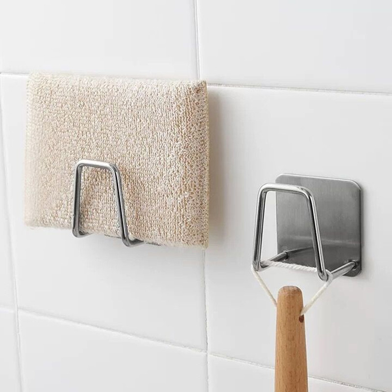 Kitchen Sponge Holder Sink Dra - Commercial Kitchen Wall Shelves ulasan dan harga
