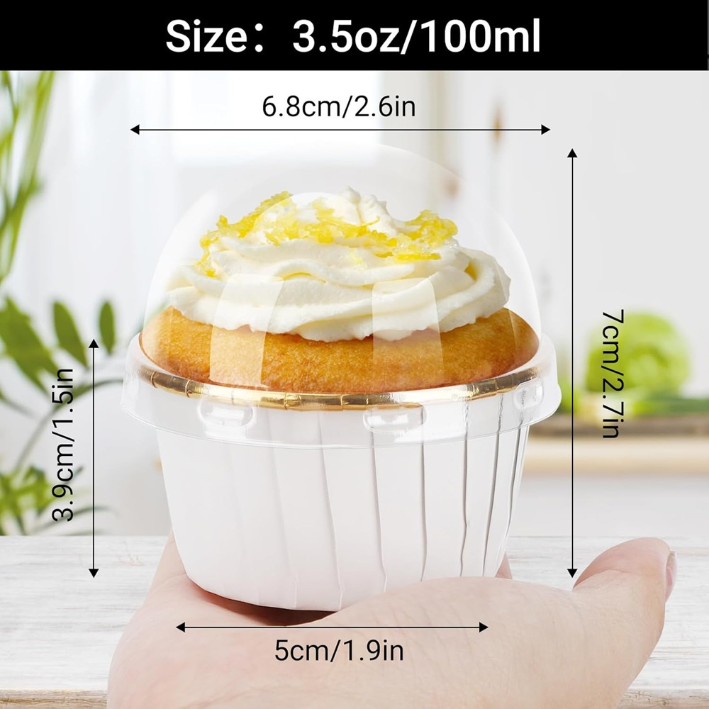 50 pcs Muffins Cup Paper Cupca - Commercial Kitchen Equipment List ulasan dan harga