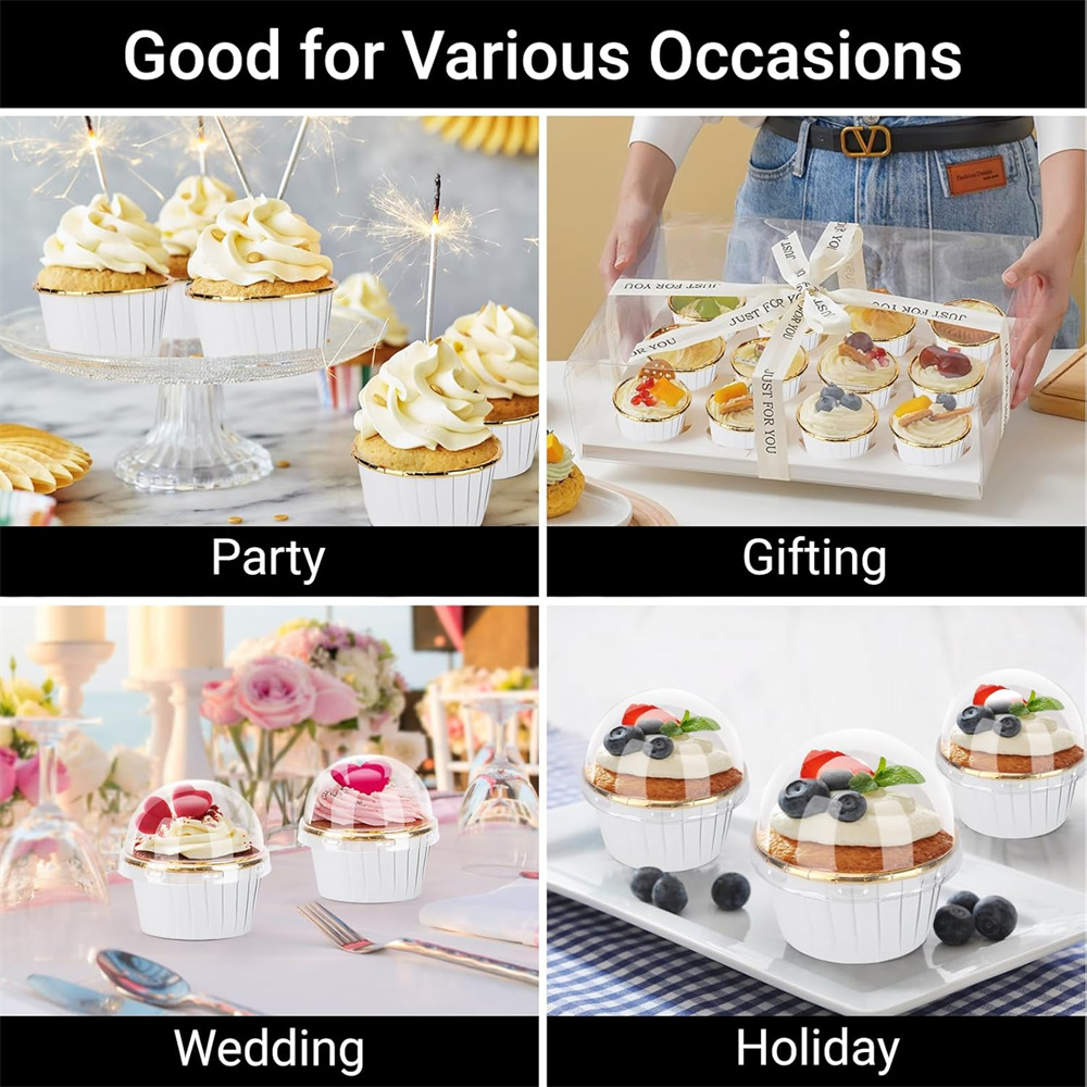 50 pcs Muffins Cup Paper Cupca - Commercial Kitchen Equipment List ulasan dan harga