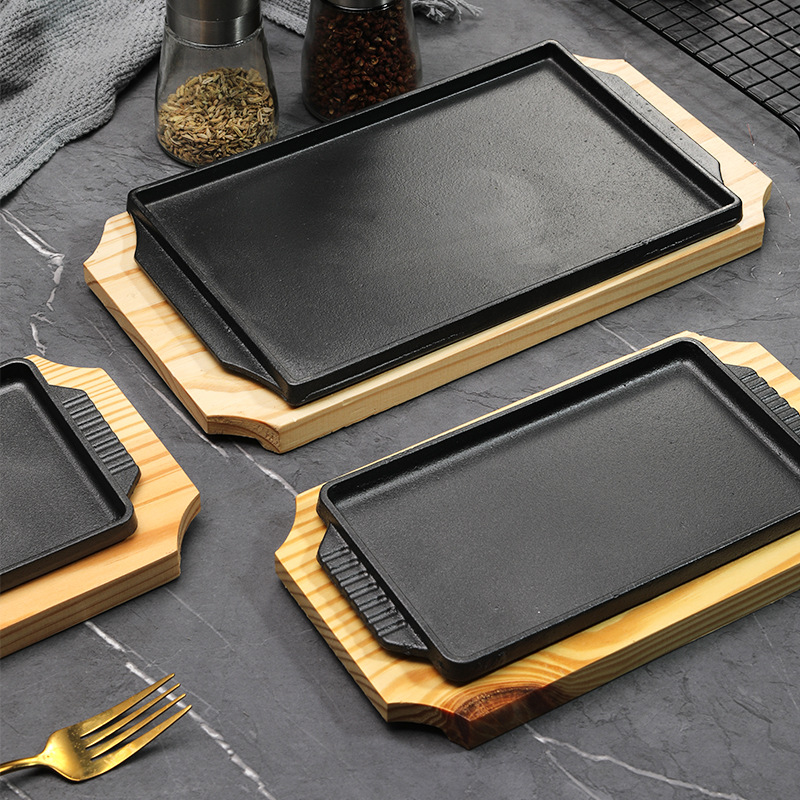 Cast Iron Teppanyaki Grill Pla - Commercial Kitchen Grill ulasan dan harga