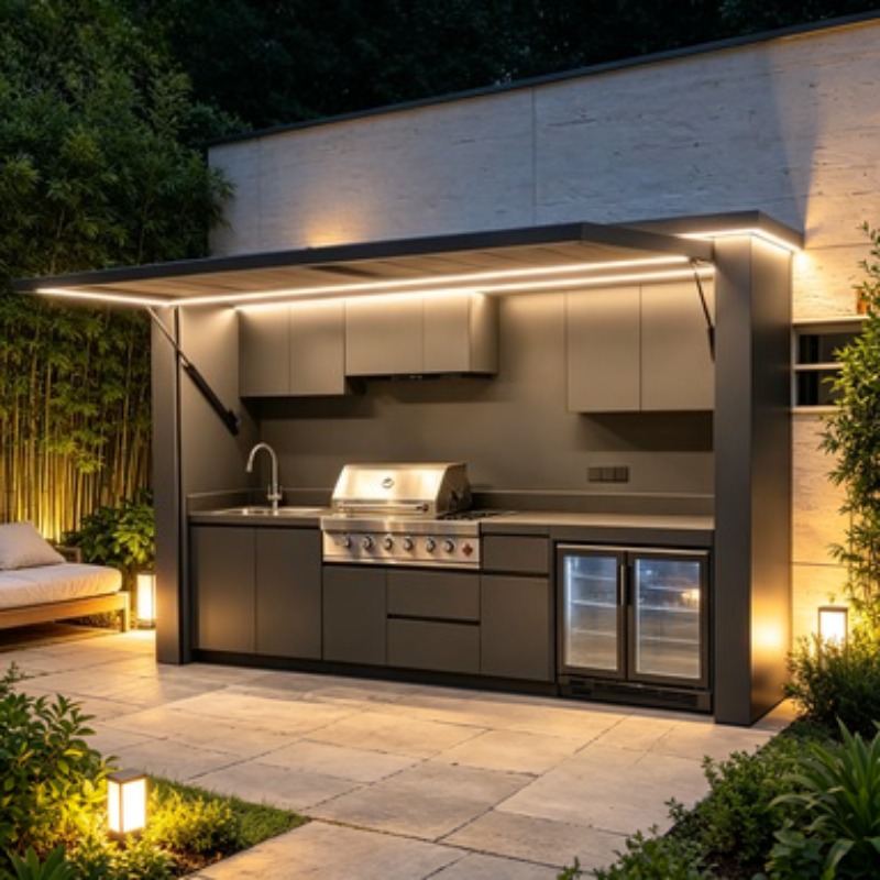 Outdoor Kitchen Set 304 Stainl - Commercial Kitchen Grill ulasan dan harga