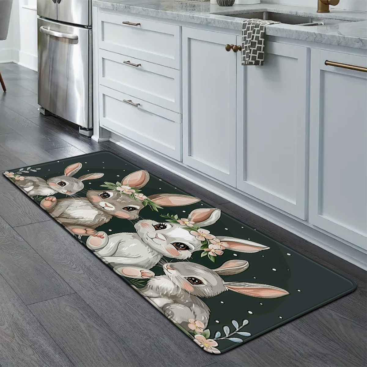 Modern Tropical Palm Pattern F - Commercial Kitchen Interior ulasan dan harga