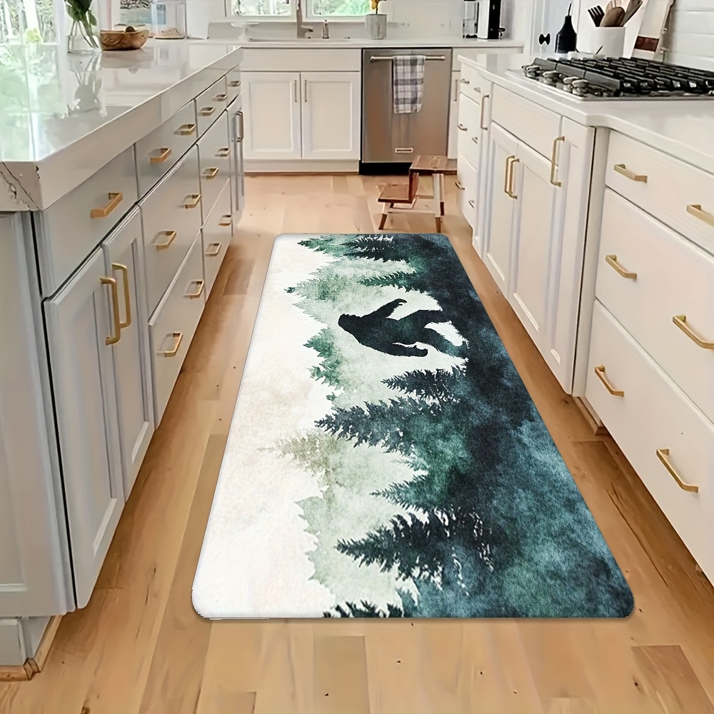 Modern Tropical Palm Pattern F - Commercial Kitchen Interior ulasan dan harga