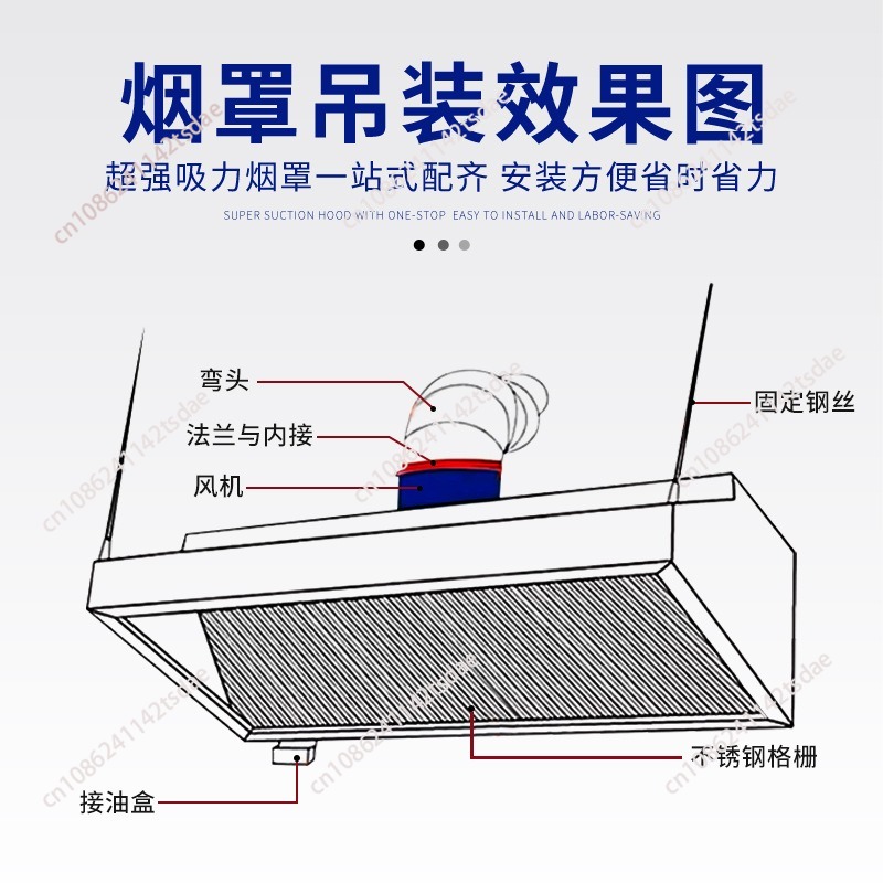 Commercial Stainless Steel Ran - Commercial Kitchen Hood ulasan dan harga