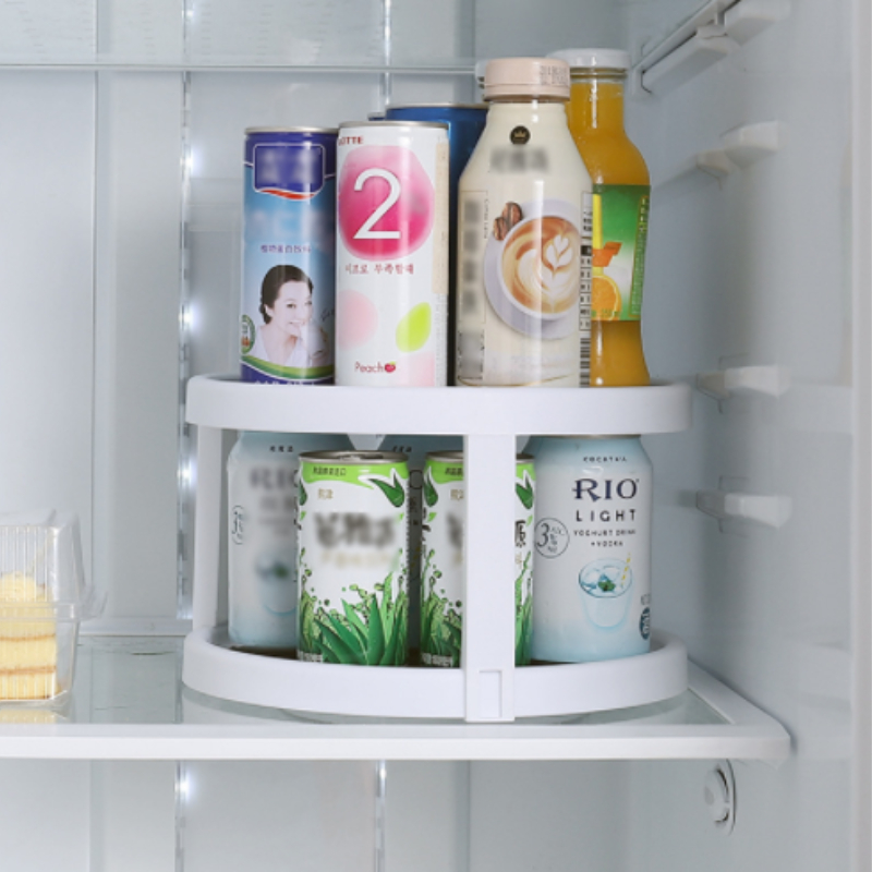 360° Rotating Spice Rack Organ - Commercial Kitchen Wall Shelves ulasan dan harga