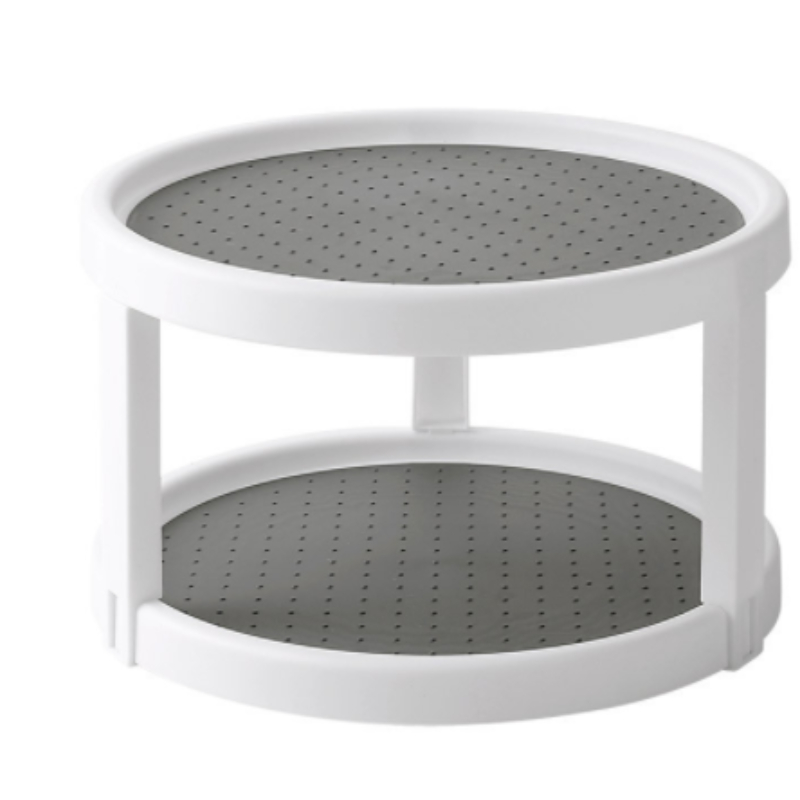 360° Rotating Spice Rack Organ - Commercial Kitchen Wall Shelves ulasan dan harga
