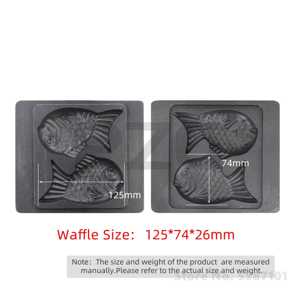 Stainless Steel Gas Taiyaki Ma - Donut Making Machine ulasan dan harga
