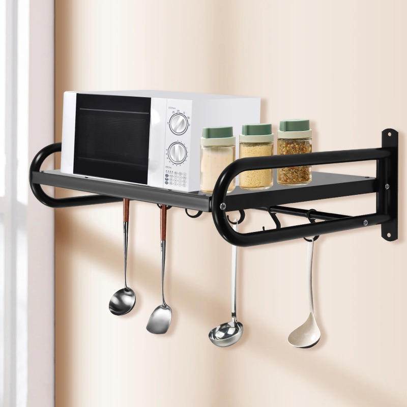 Wall-Mounted Microwave Oven Ra - Commercial Kitchen Wall Shelves ulasan dan harga