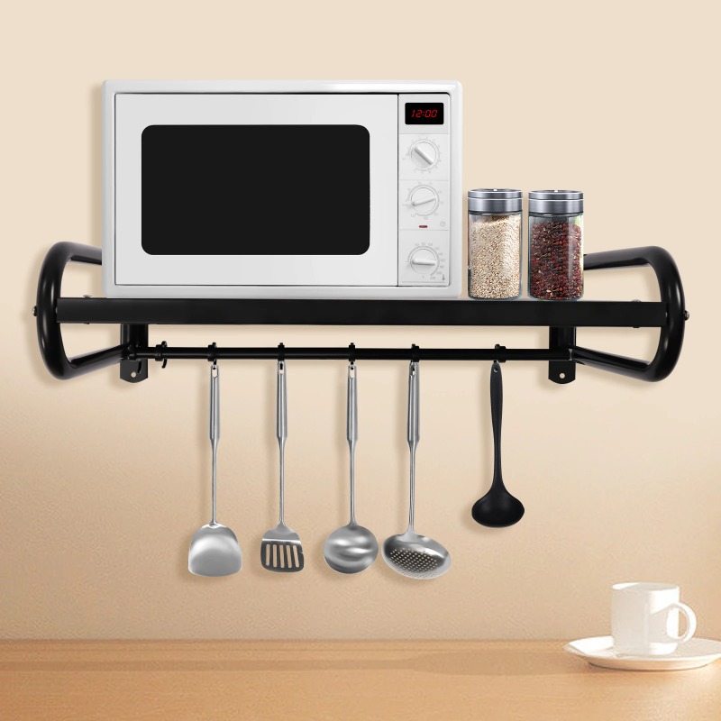 Wall-Mounted Microwave Oven Ra - Commercial Kitchen Wall Shelves ulasan dan harga