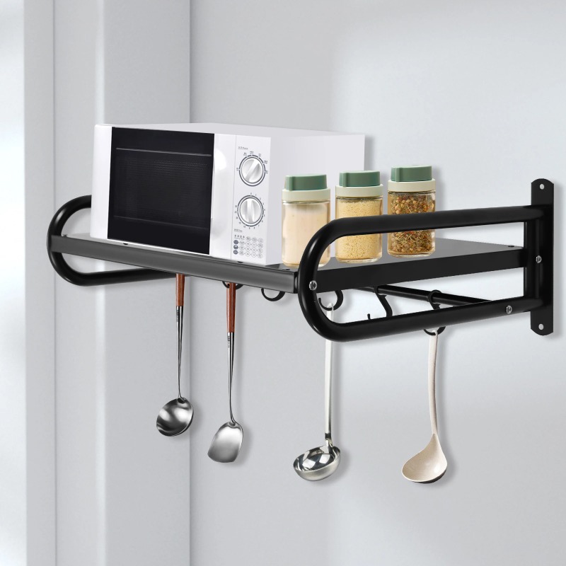 Wall-Mounted Microwave Oven Ra - Commercial Kitchen Wall Shelves ulasan dan harga