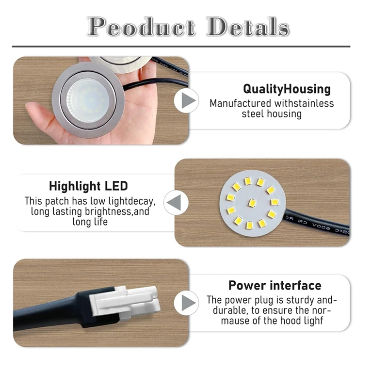 2Pack1.5W Range Hood Light Bul - Commercial Kitchen Hood ulasan dan harga