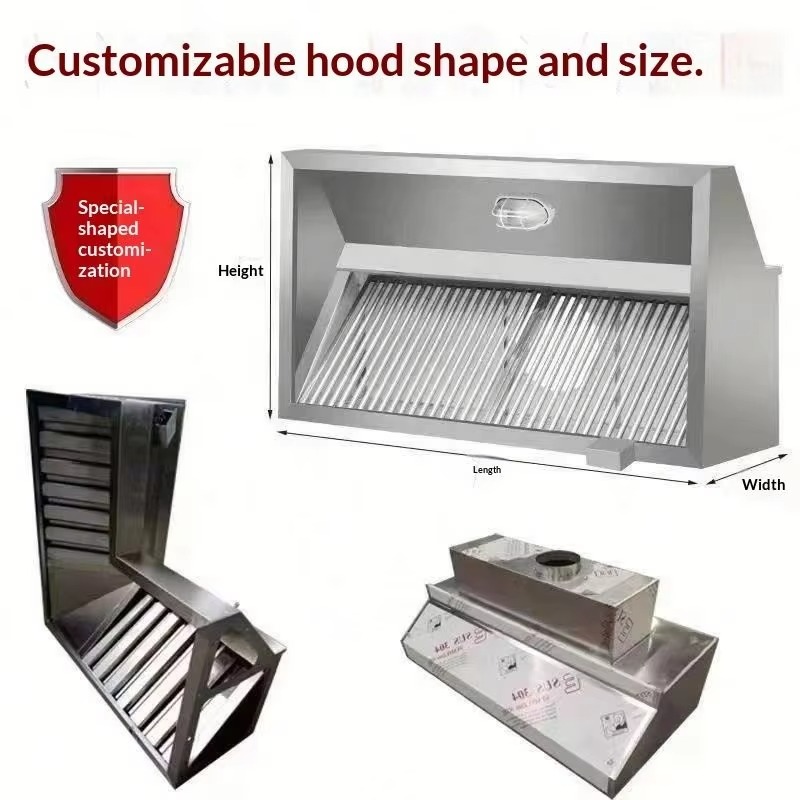 Commercial Customizable Kitche - Commercial Kitchen Hood ulasan dan harga