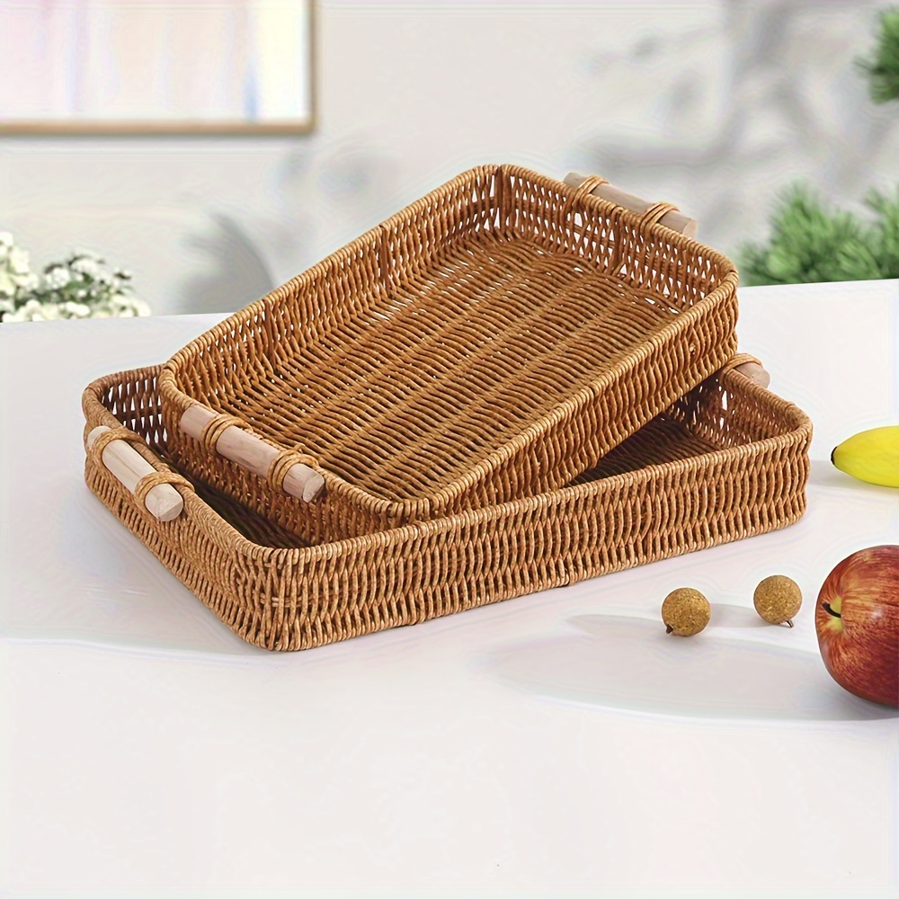 PP Woven Storage Basket with W - Commercial Kitchen Services ulasan dan harga