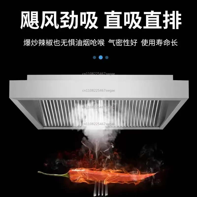 Steel Kitchen Exhaust Hood Hig - Commercial Kitchen Hood ulasan dan harga