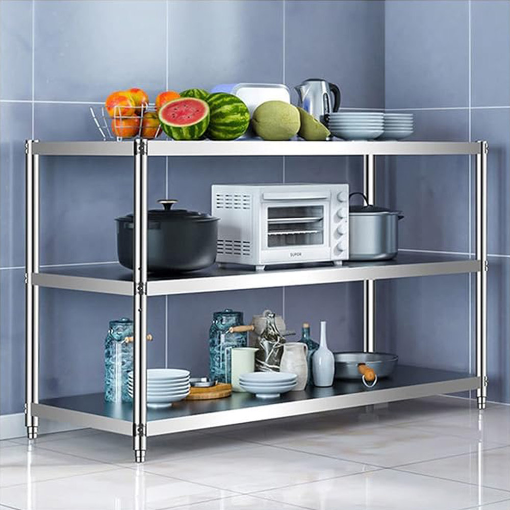 Stainless Steel Shelf, Kitchen - Commercial Kitchen Wall Shelves ulasan dan harga