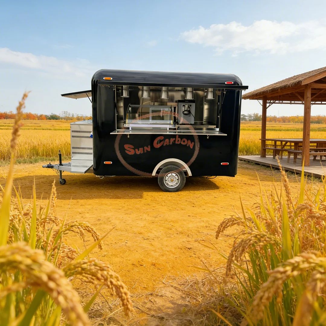Commercial Fiberglass Food Car - Commercial Kitchen Interior ulasan dan harga