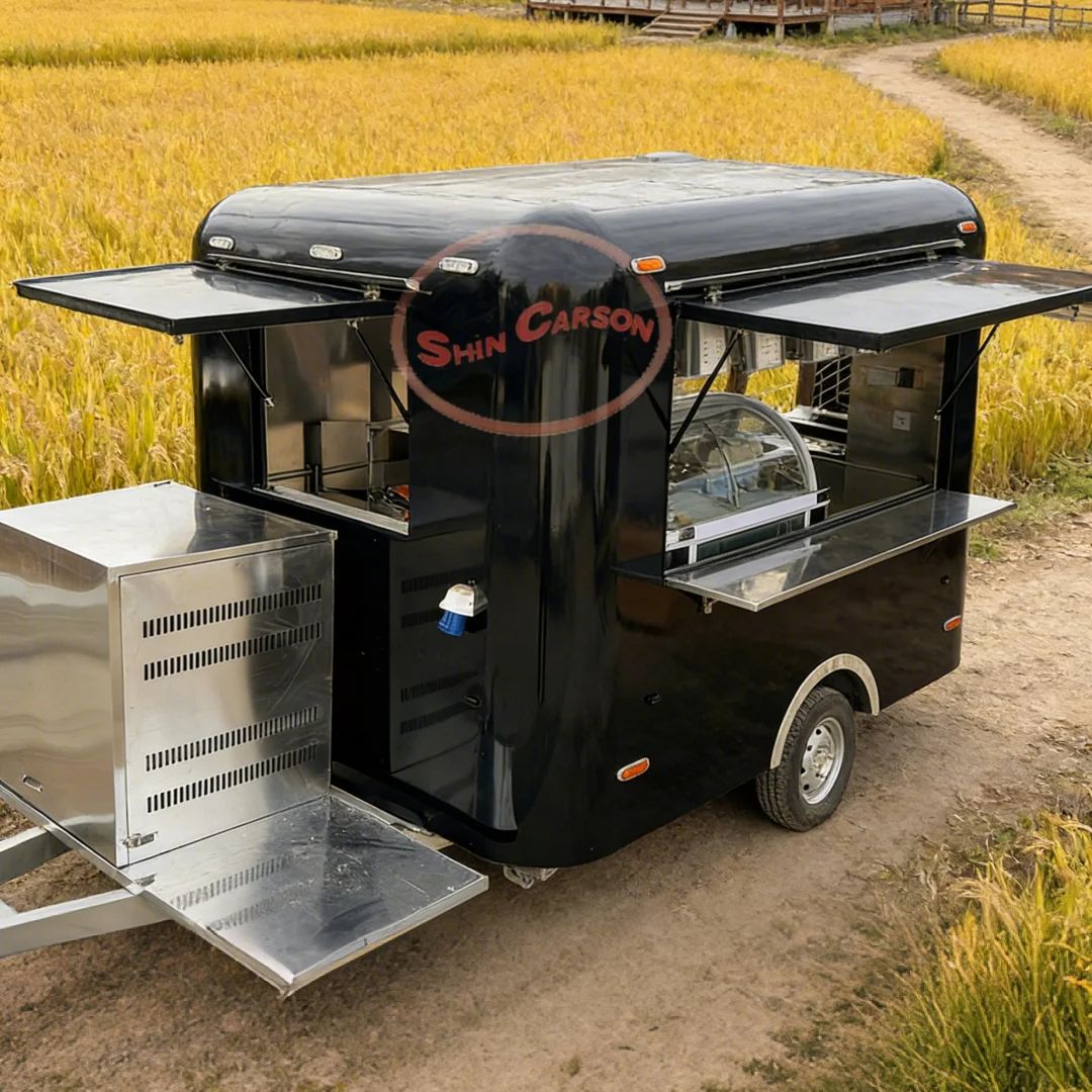 Commercial Fiberglass Food Car - Commercial Kitchen Interior ulasan dan harga