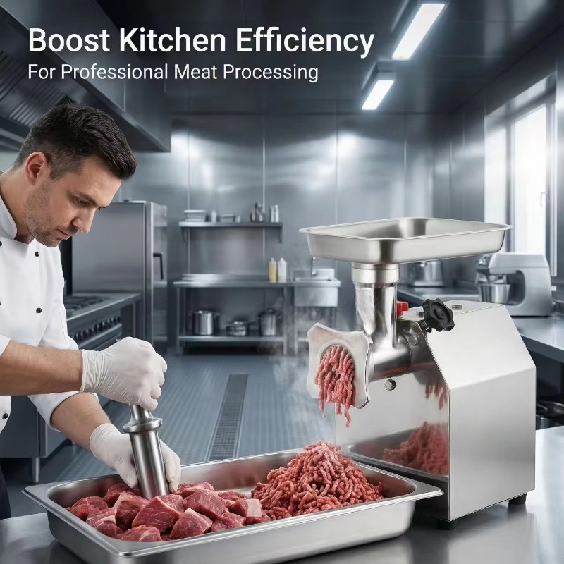 New Automatic Tabletop Commerc - Meat Grinder Electric ulasan dan harga