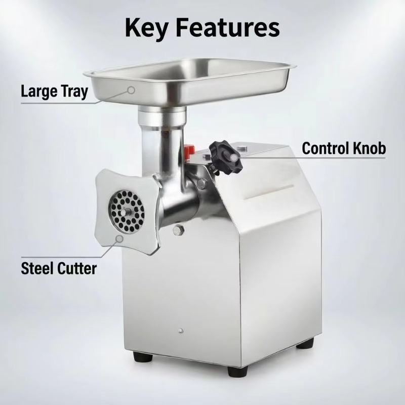 New Automatic Tabletop Commerc - Meat Grinder Electric ulasan dan harga