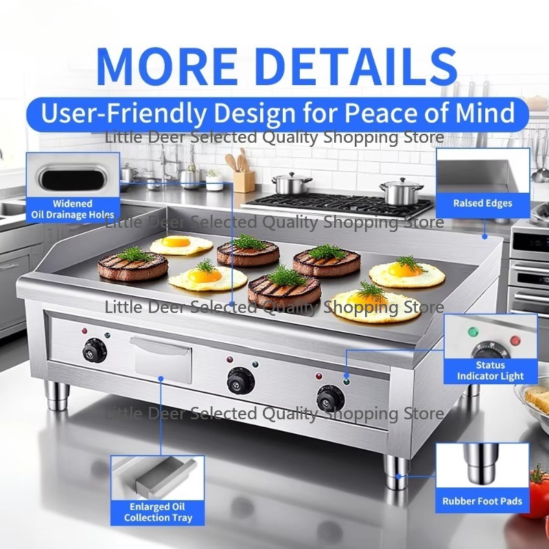 16mm Commercial Restaurant Kit - Commercial Kitchen Grill ulasan dan harga