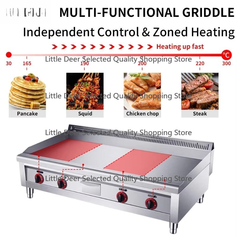 16mm Commercial Restaurant Kit - Commercial Kitchen Grill ulasan dan harga