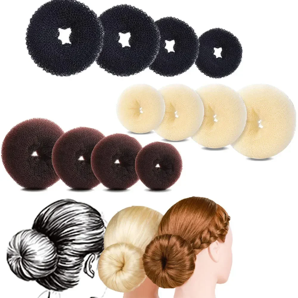 6/8/9.5cm Magic Hair Bun Maker - Donut Making Machine ulasan dan harga