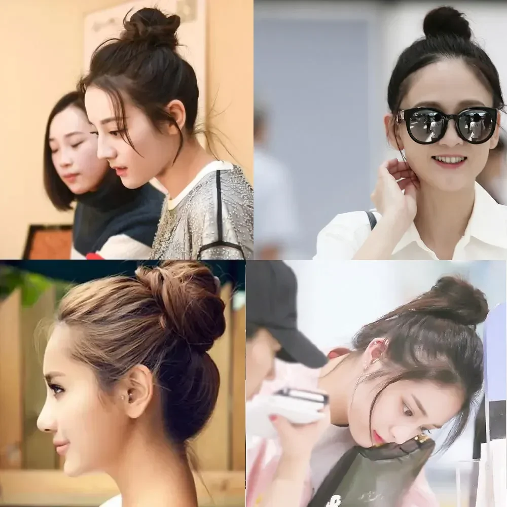 6/8/9.5cm Magic Hair Bun Maker - Donut Making Machine ulasan dan harga