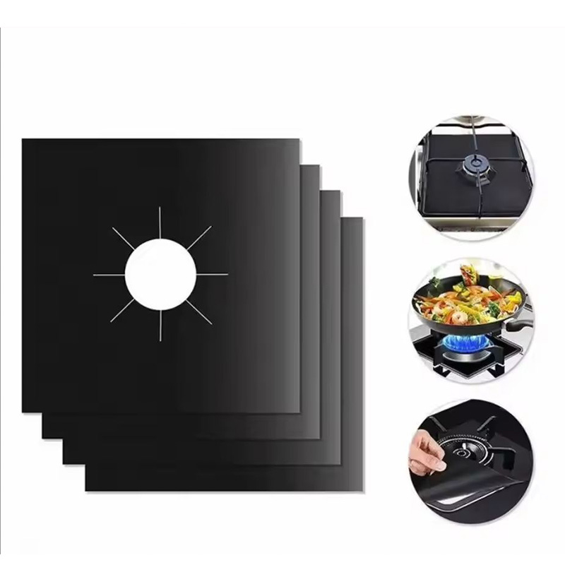 2/4/8Pcs Gas Stove Protector C - Commercial Kitchen Hood ulasan dan harga