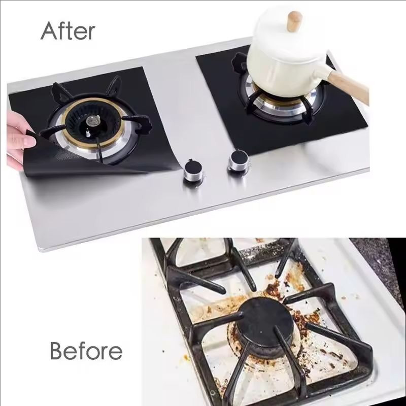 2/4/8Pcs Gas Stove Protector C - Commercial Kitchen Hood ulasan dan harga
