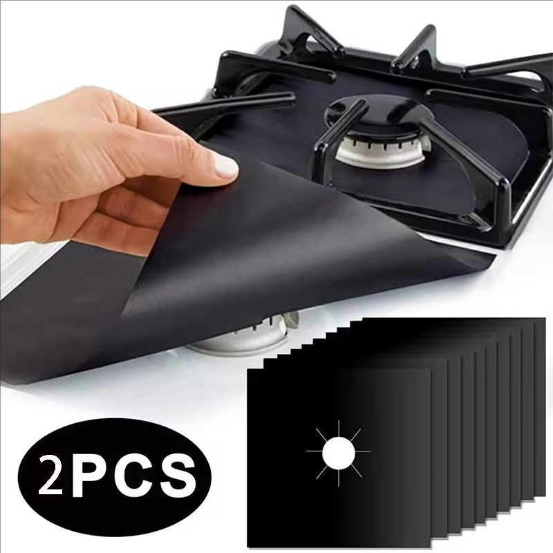 2/4/8Pcs Gas Stove Protector C - Commercial Kitchen Hood ulasan dan harga